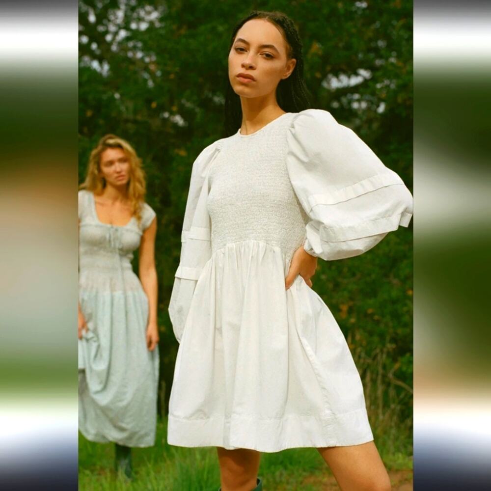 Ciao Lucia White Mini Dress